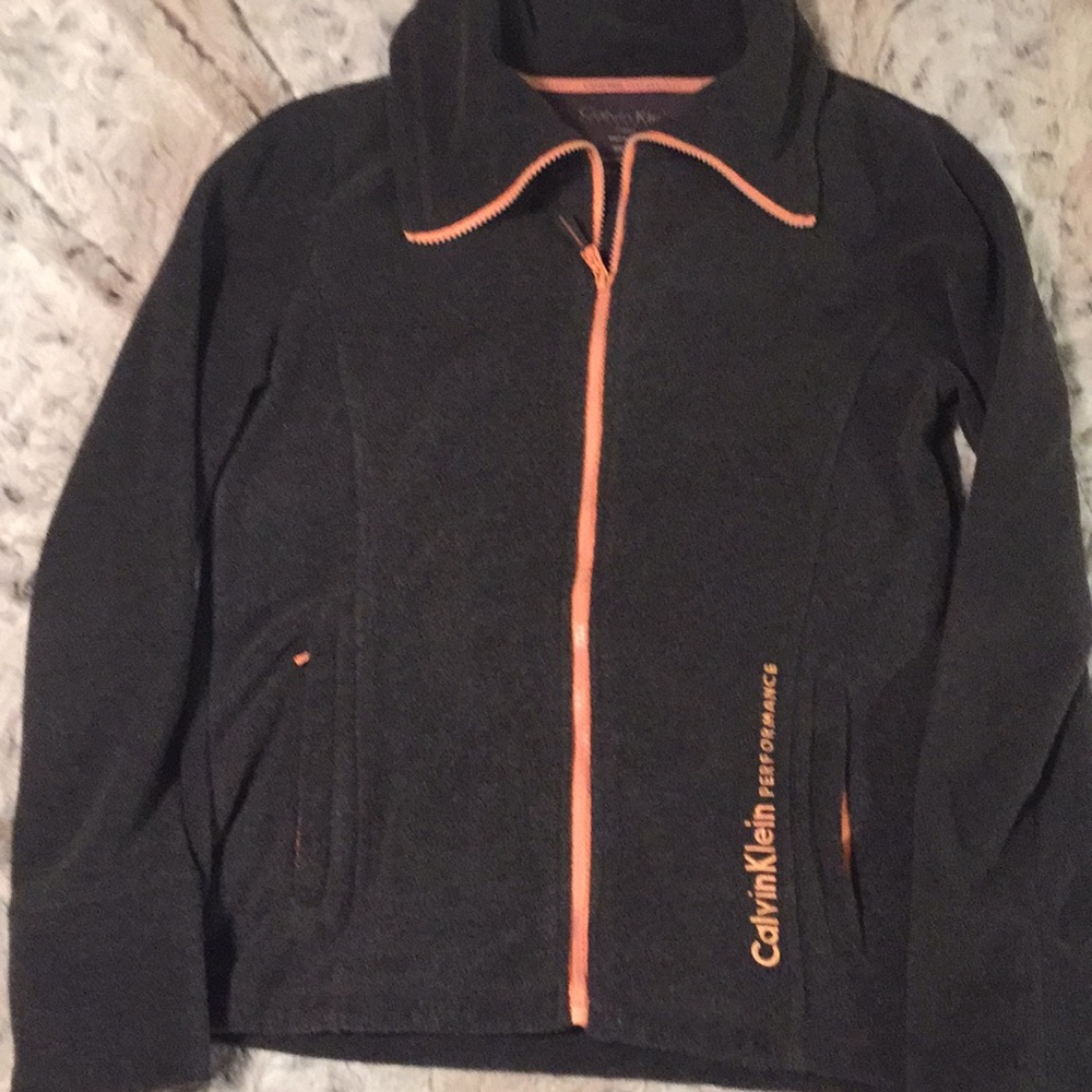 Calvin Klein fleece zip up jacket size xs